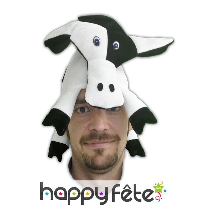 Coiffe en forme de vache