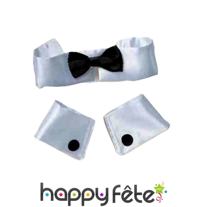 Col et manchettes de smoking