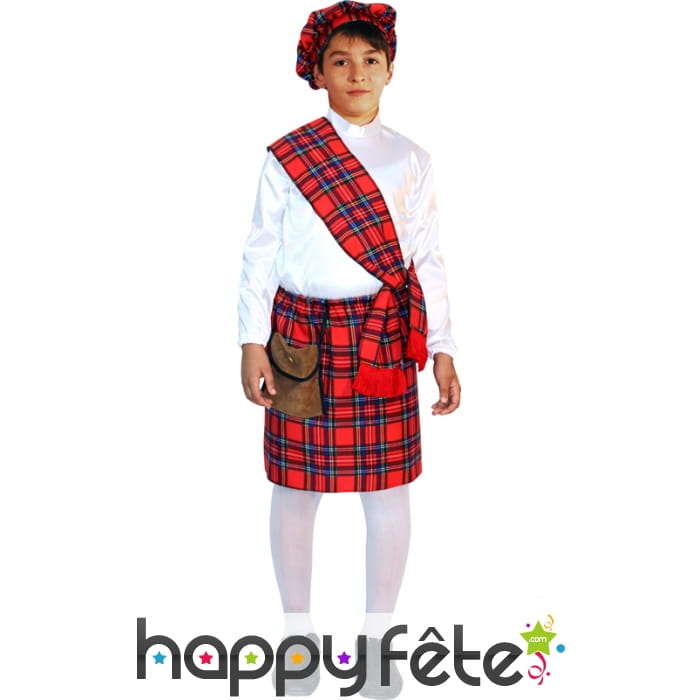 Costume Ecossais pour enfant, premier prix