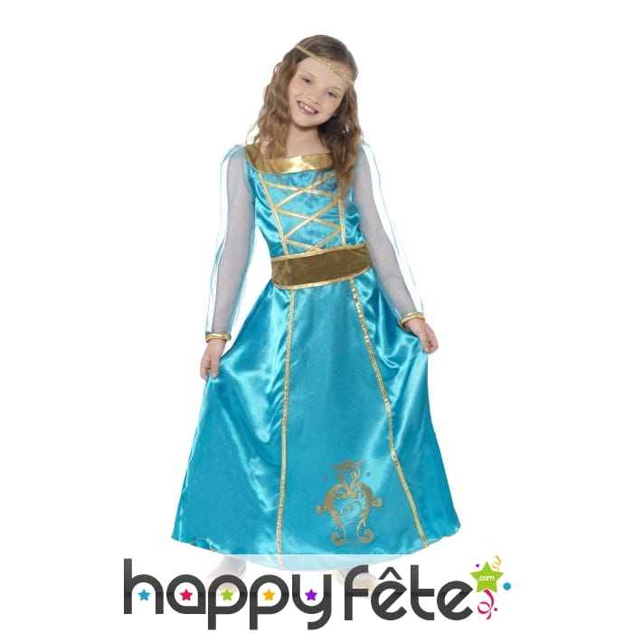 Costume enfant princesse médiévale