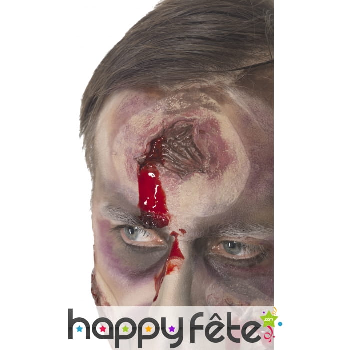 Cicatrice en sang pour la tete