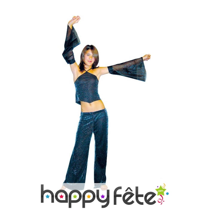 Costume enfant starlette bleu