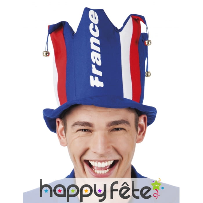 Chapeau France avec grelots