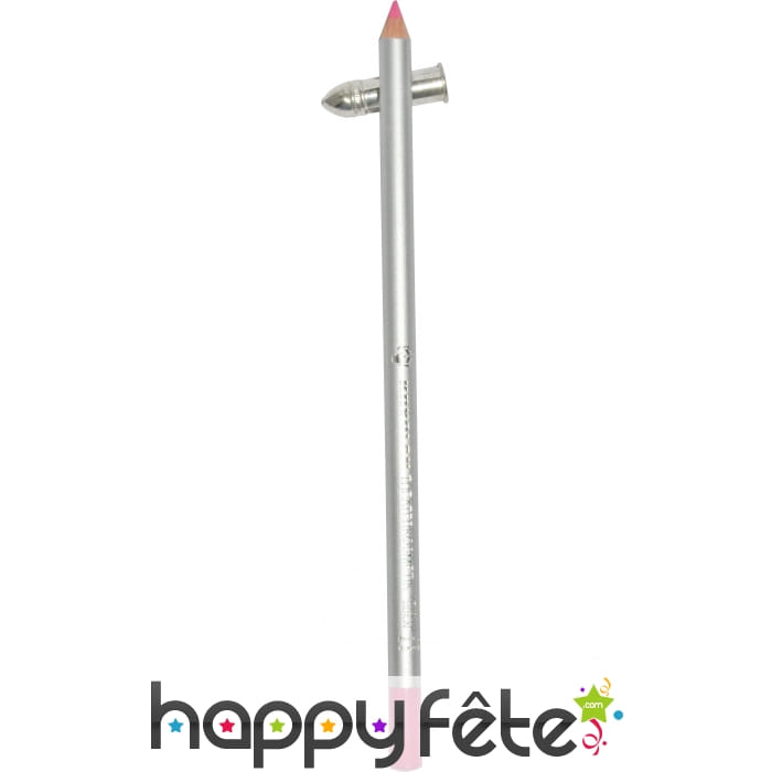 Crayon fin contour des yeux rose