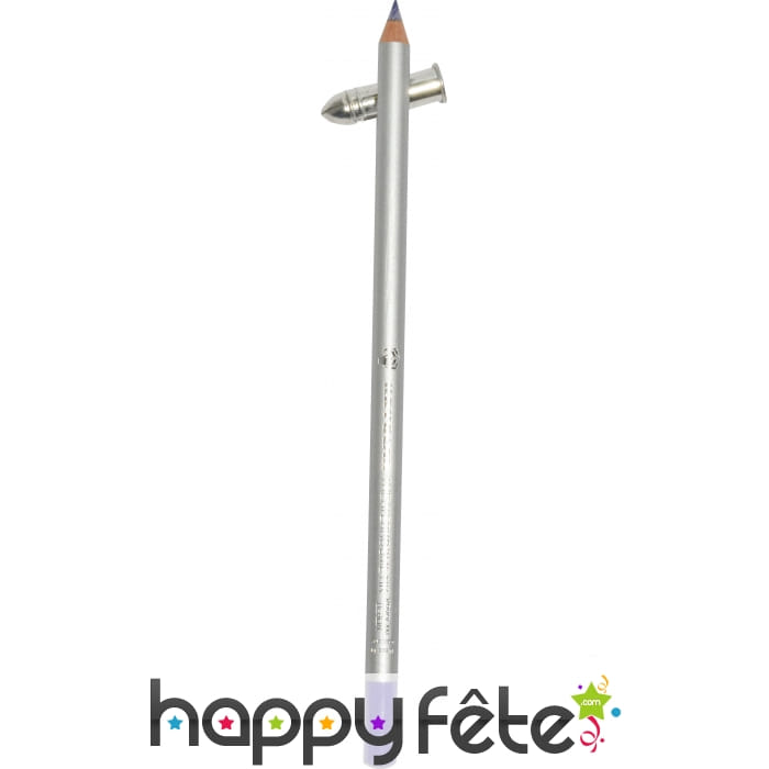 Crayon fin contour des yeux violet