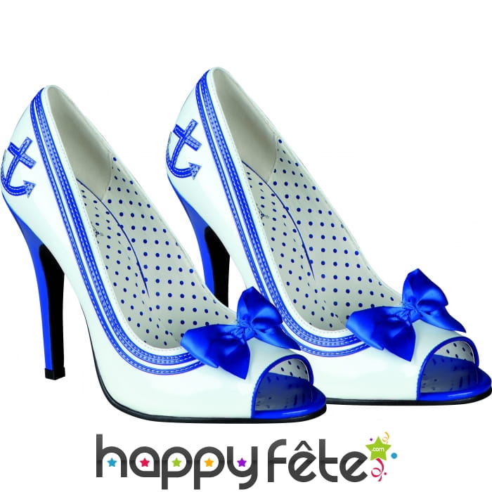 Chaussures femme de la marine