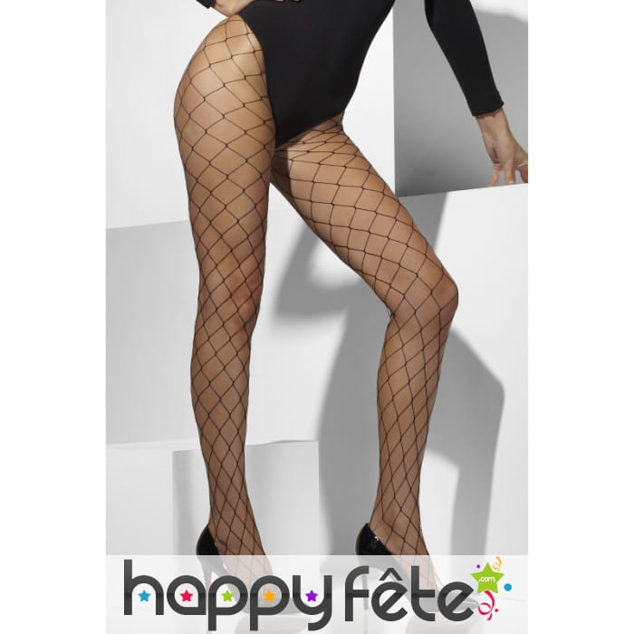 Collants filet de diamant