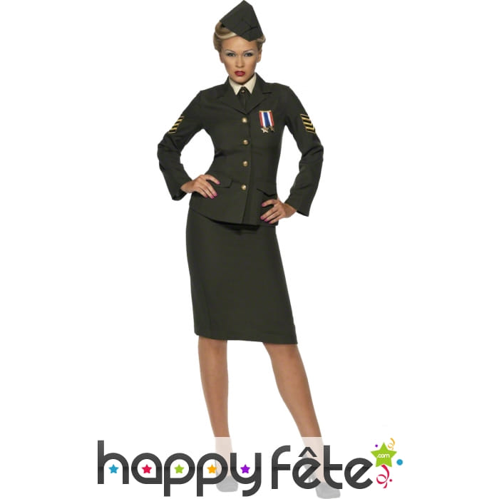 Costume femme d'officier sexy