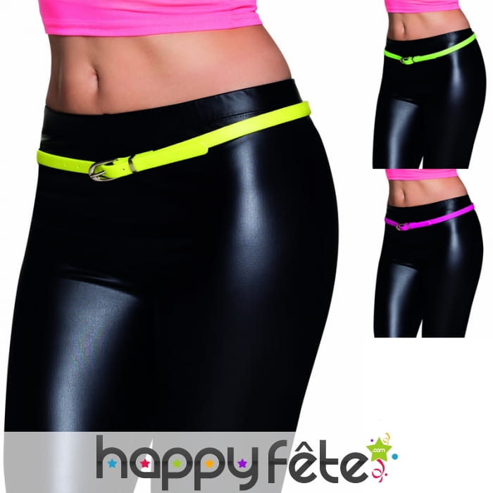 Ceinture fluo fine