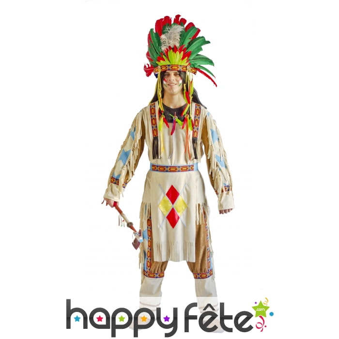 Costume grand chef indien