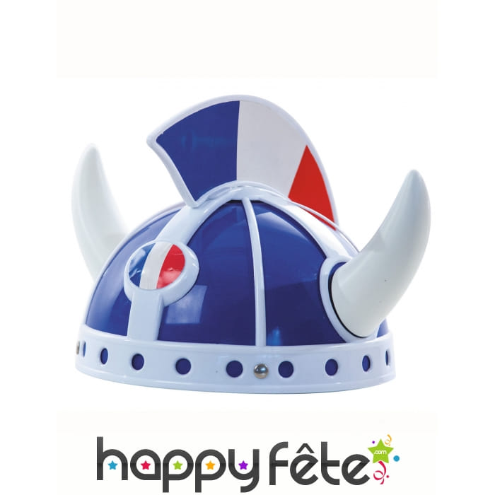 Casque gaulois de supporter français