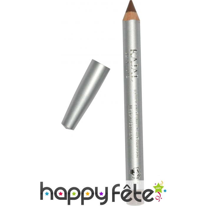 Crayon gras kajal marron brun