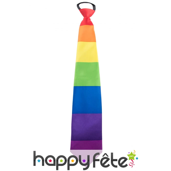 Cravate GayPride pour adulte