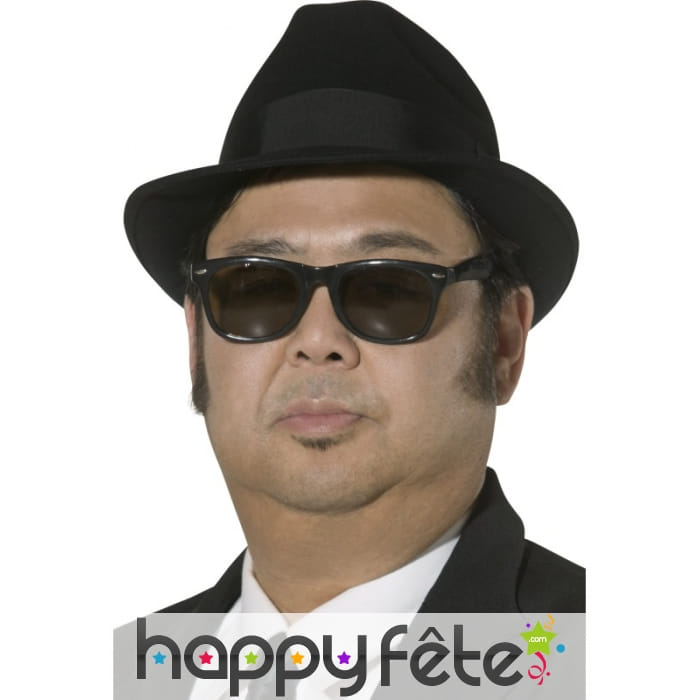 Chapeau homme blues brothers