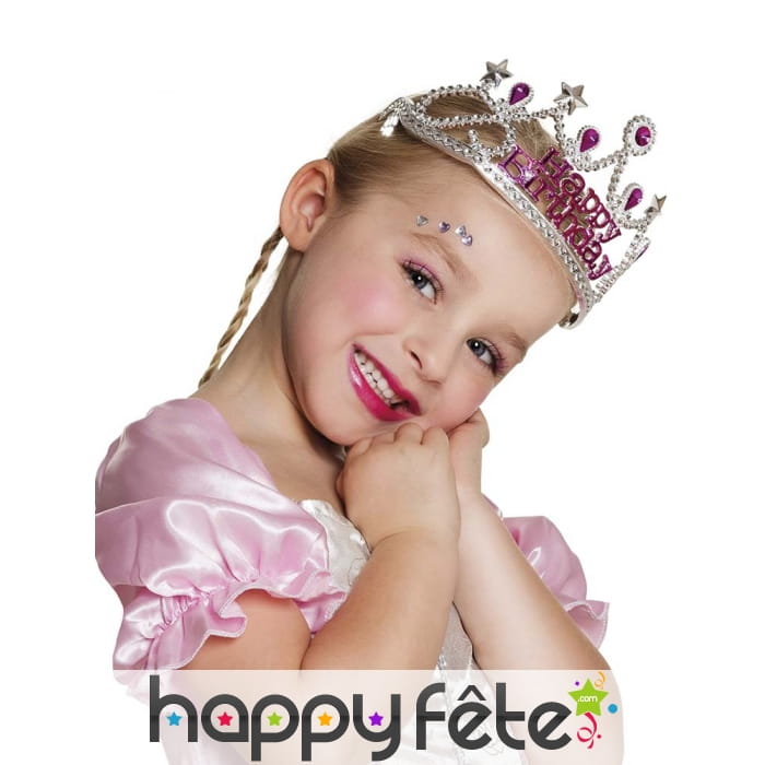 Couronne Happy Birthday pour enfant