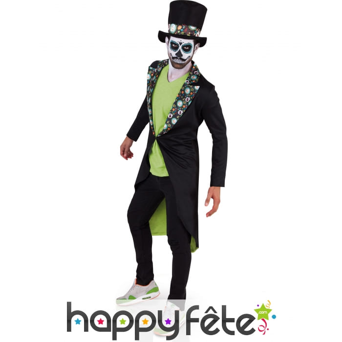 Costume homme Dia de los muertos