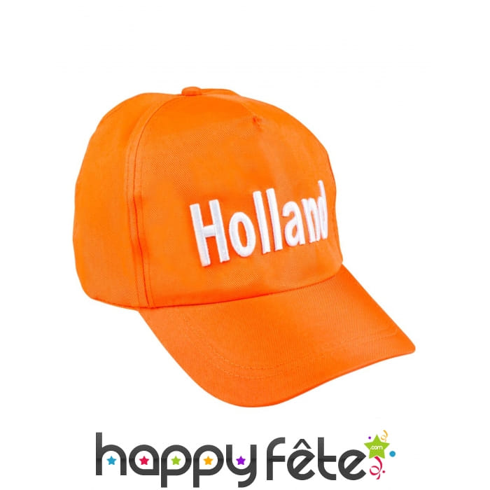 Casquette Holland orange