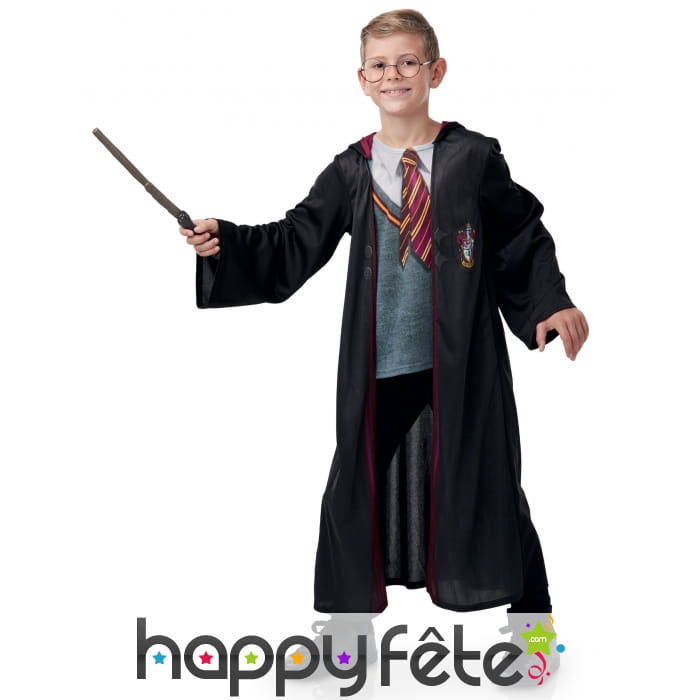 Coffret Harry Potter costume et accessoires enfant