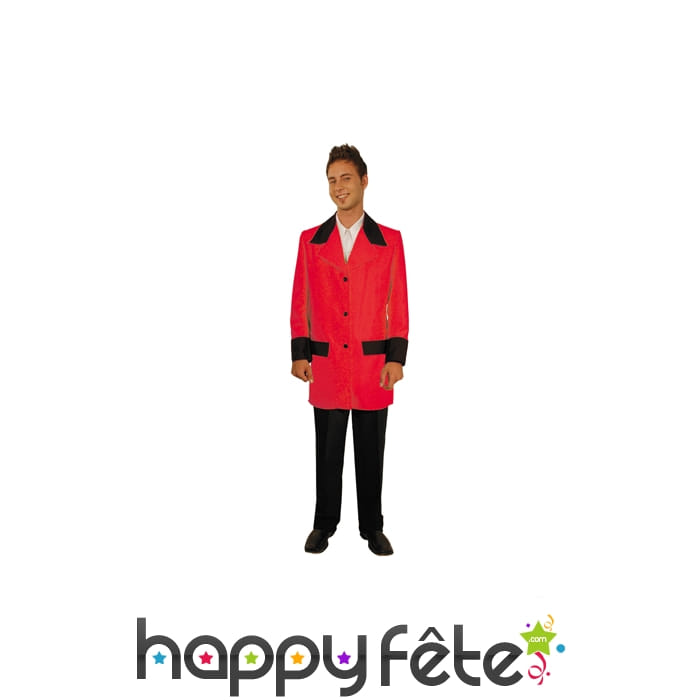 Costume homme rouge