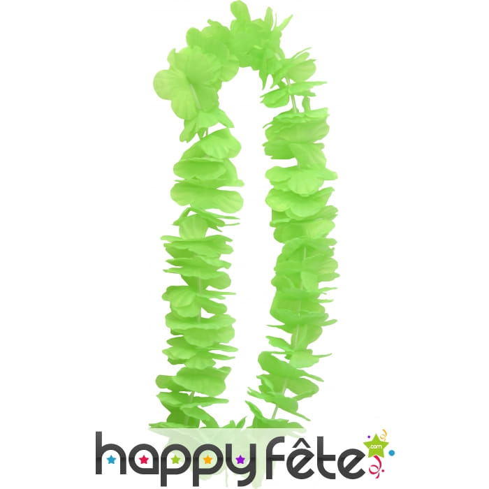 Collier hawaïen vert