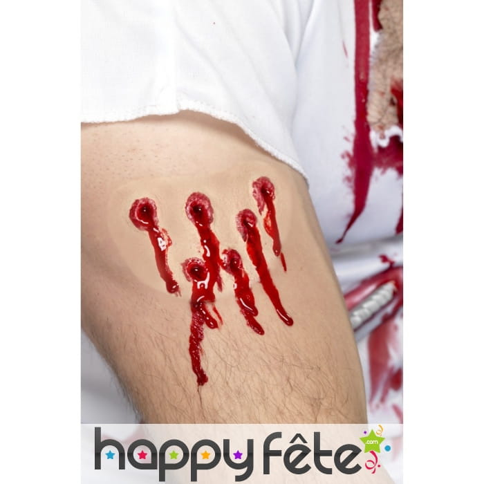 Cicatrice impact balle