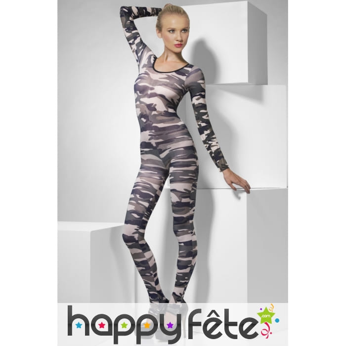 Combinaison imprimé camouflage