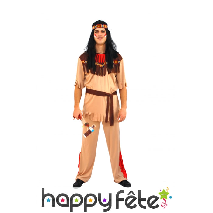 Costume indien grande flamme