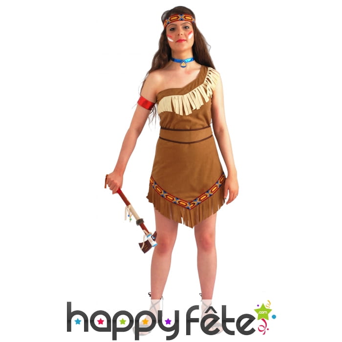 Costume indienne petite plume
