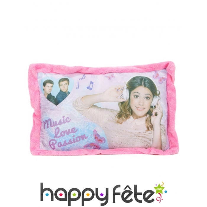 Coussin imprimé Violetta de 36cm