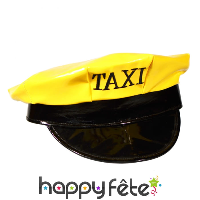 Casquette jaune de taximan