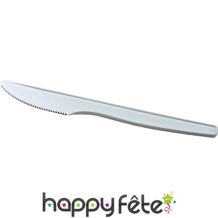 Couteaux jetables en bioplastiques