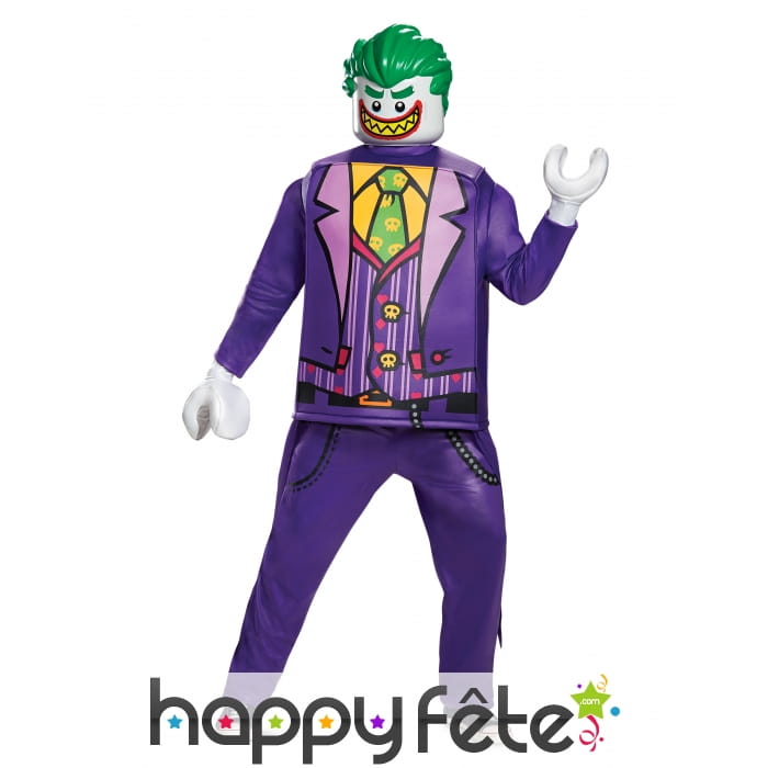 Costume Joker Lego de luxe pour adulte