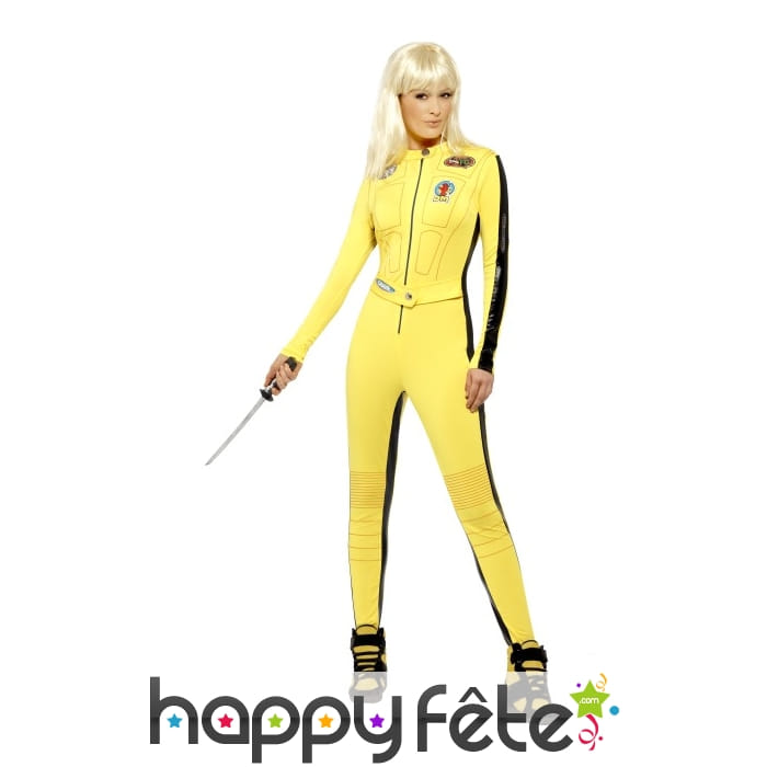 Costume Kill Bill jaune