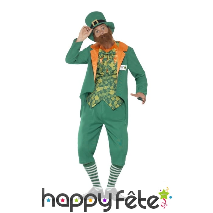 Costume Leprechaun cul nu pour homme