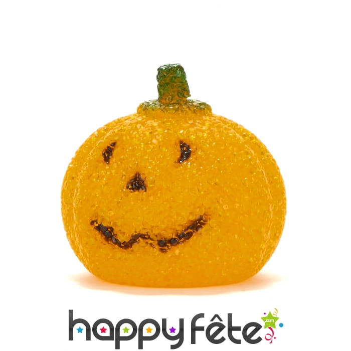Citrouille LED de 10 cm
