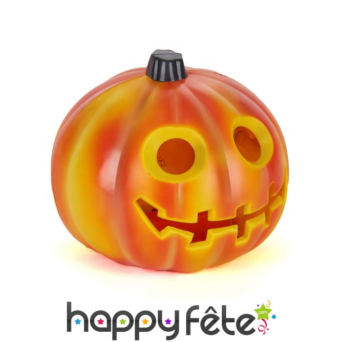 Citrouille lumineuse décorative de 10cm