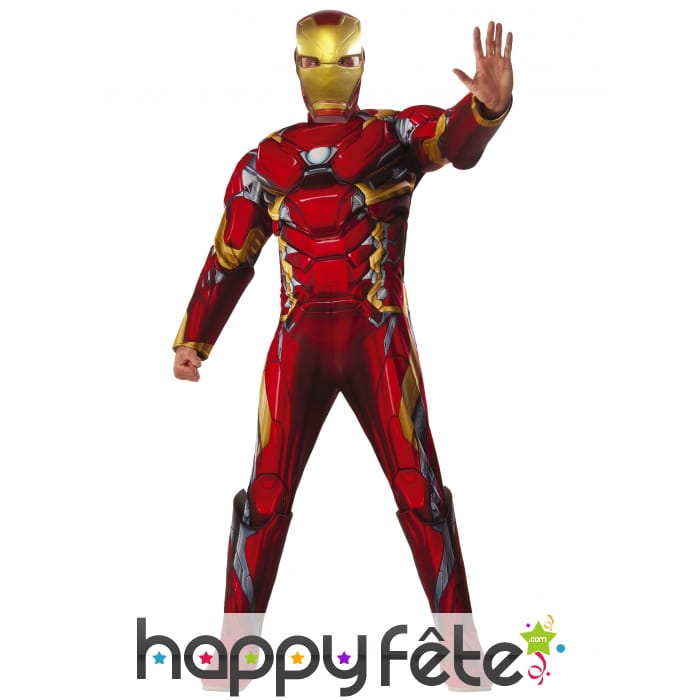 Combinaison luxe de Iron Man pour adulte
