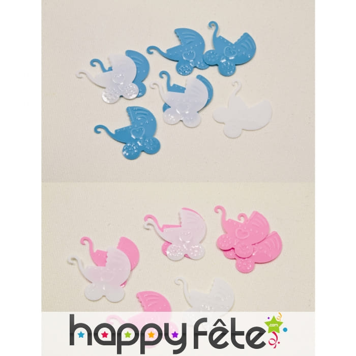 Confettis landeau de table