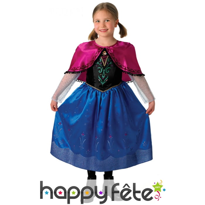 Costume luxe de Anna, Reine des Neiges