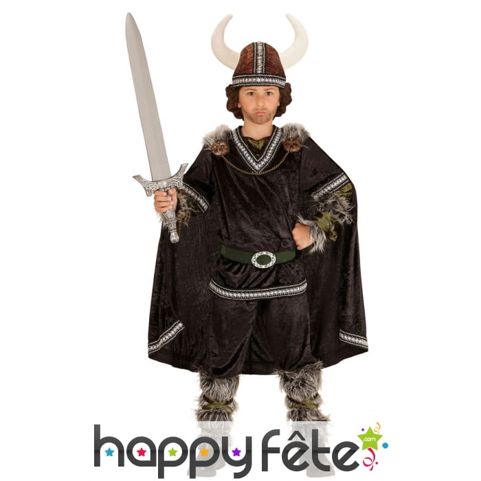 Costume luxe de viking pour enfant