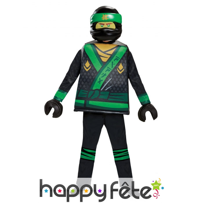 Costume LEGO Lloyd Ninjago enfant, luxe