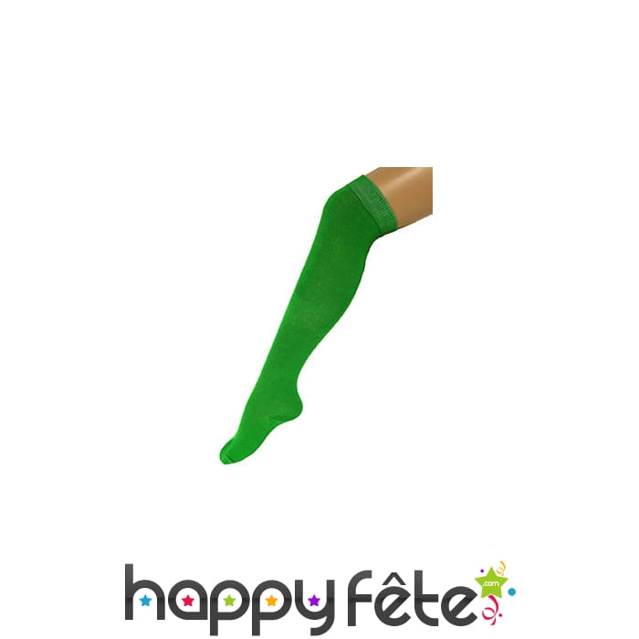 Chaussettes longues vertes