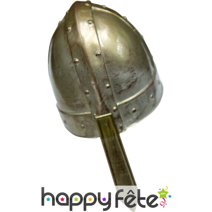 Casque médiéval d'adulte en plastique