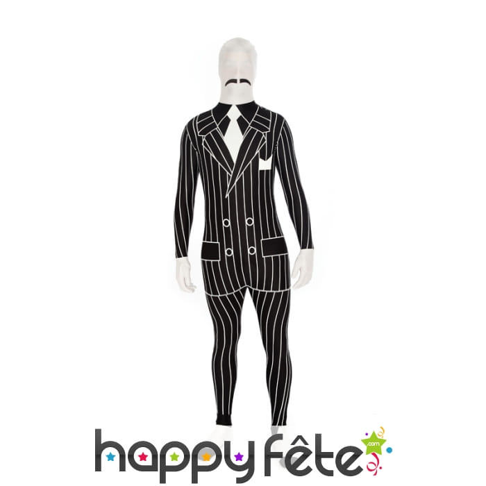 Combinaison Morphsuit de gangster années 30