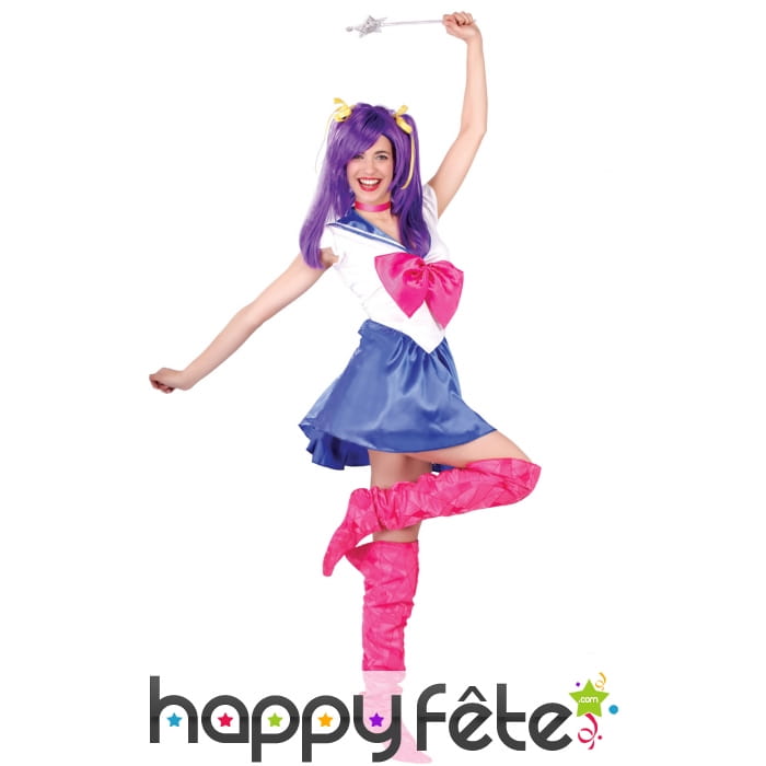 Costume manga d'écolière magique