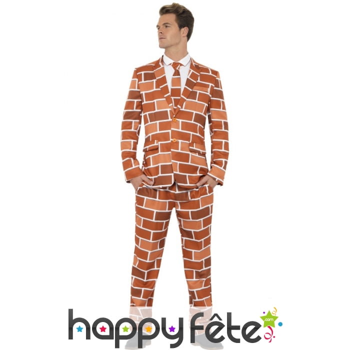 Costume mur de brique