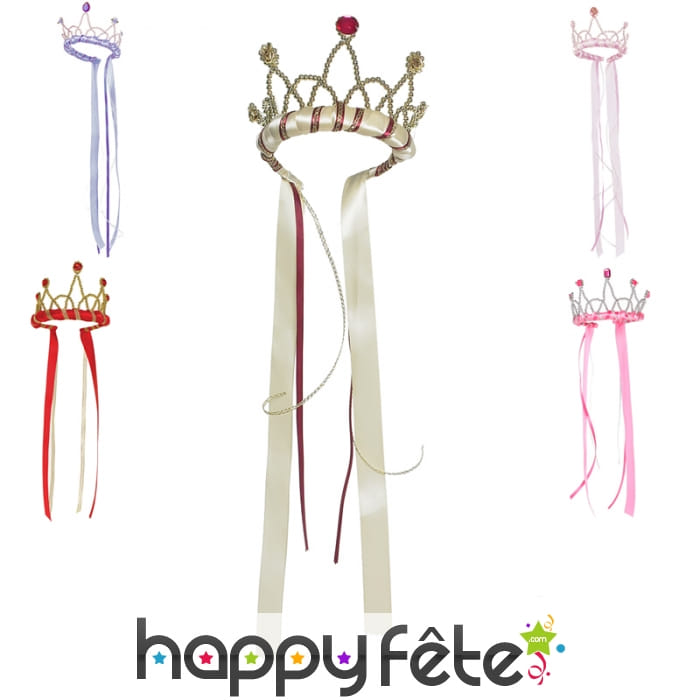 Couronne médiévale de petite reine