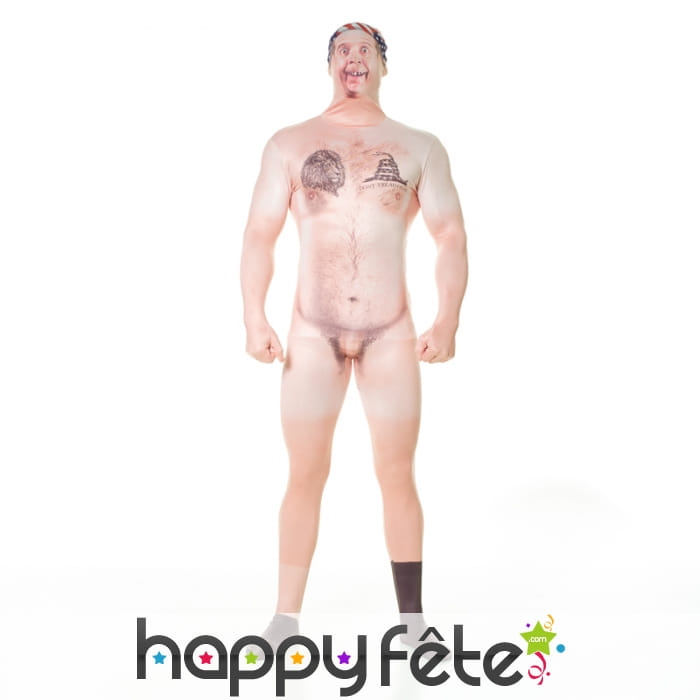 Combinaison Morpshuit homme kéké nu censuré