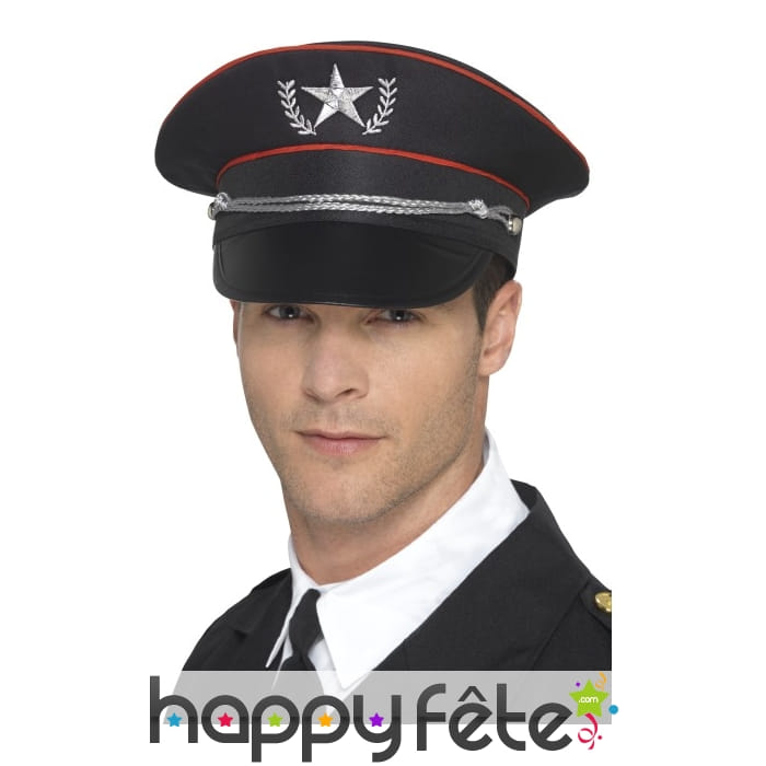 Casquette militaire luxe