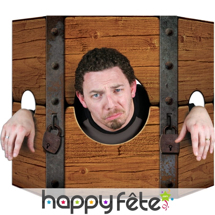 Carcan médiéval pour photo